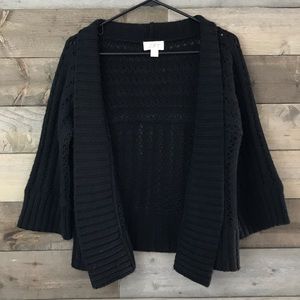 LOFT Black Cardigan